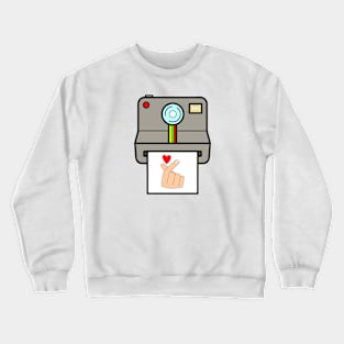 love camera Crewneck Sweatshirt